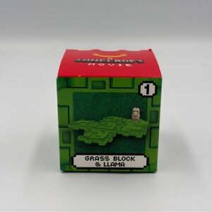Minecraft Grass Block & Llama Figure McDonald’s